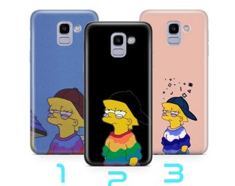 Lisa G3 Phone Case Cover For Samsung Galaxy A3 A5 A6 A7 A8 J3 J5 J6 J7 Simpson Funny Cartoon Character Daughter Smart Cute Sarcastic