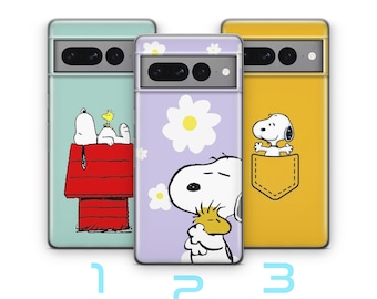 Snoopy G9 Phone Case Cover For Google Pixel 6 6A 7 7A 8 8A 9 9A 10 Pro XL Cartoon Dog Cute Puppy Beautiful Popular Animation Character