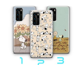 Snoopy G7 Phone Case For Huawei P9 P10 P20 P30 P40 Lite PRO Plus LG G5 G6 Cartoon Dog Cute Puppy Beautiful Popular Animation Character
