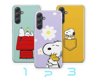 Snoopy G9 Phone Case Cover For Samsung A14 A15 A16 A17 A25 A26 A33 A34 A35 A36 A53 A54 A55 A56 A72 A73 + More Models Cartoon Dog Cute Puppy