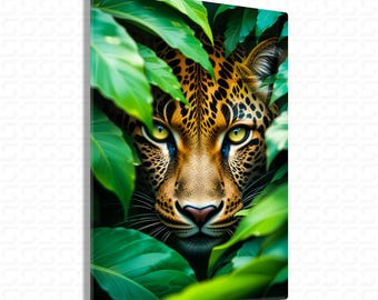 Emerald Hunter – Glass Wall Art
