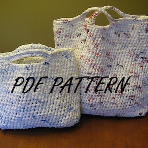 Recylced Plarn Bag PATTERN - PDF Format - No 2