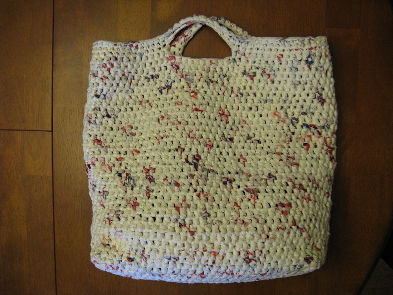 Recylced Plarn Bag PATTERN PDF Format No 2 image 2