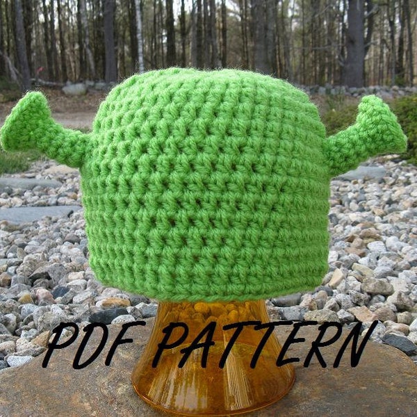 OGRE/SHREK Imposter hat PATTERN - No 1