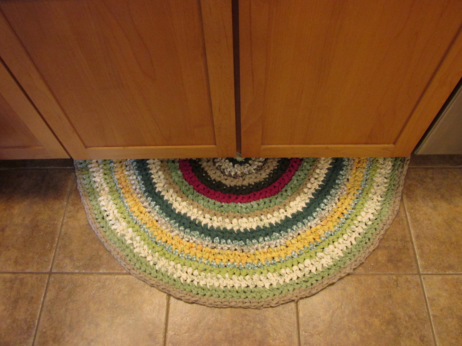 Half Moon Rag Rug - PDF Pattern - Etsy