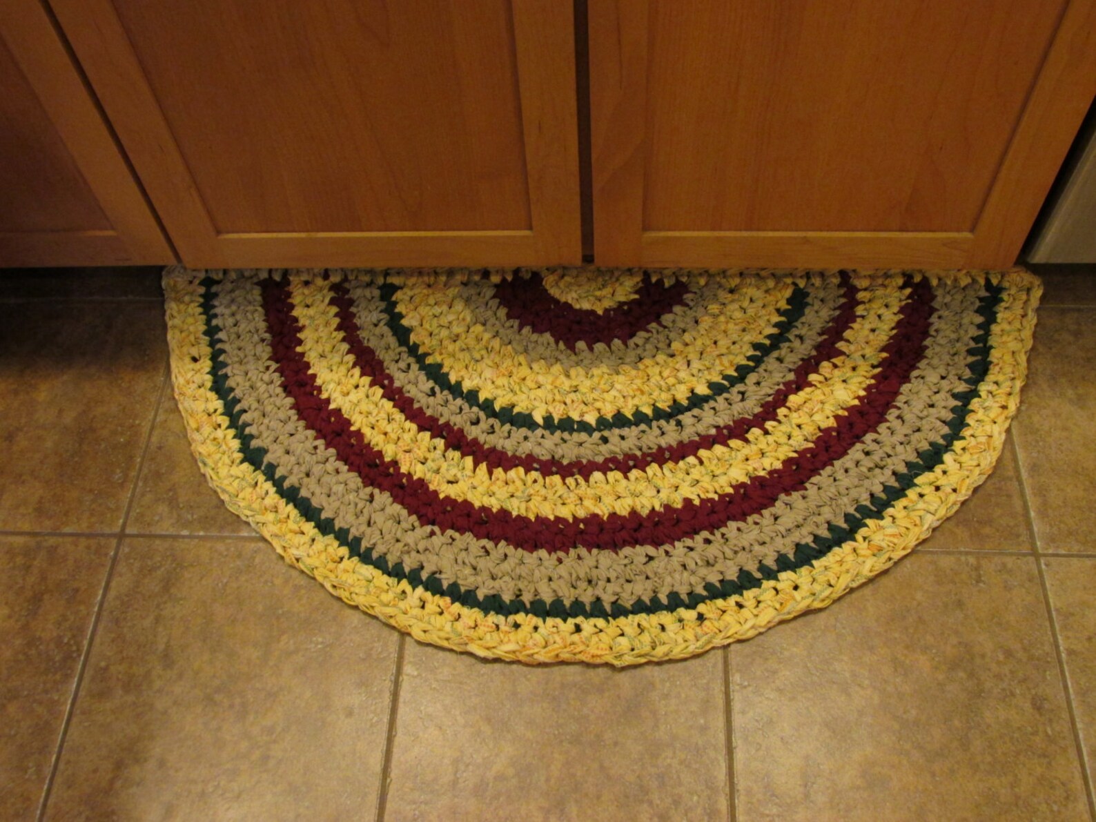 Half Moon Rag Rug - PDF Pattern - Etsy