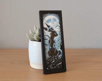 Shiny Umbreon Art Board | Glow in the Dark | Collectable Art Boards