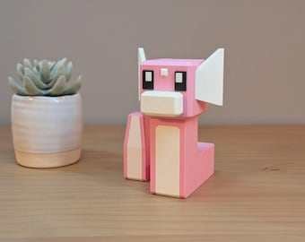 Blocky Shiny Dratini | Collectable Figurine