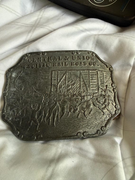 Union Pacific Railroad Company belt buckle