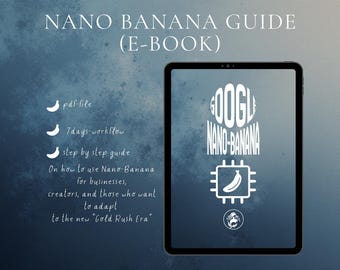 NanoBanana AI Guide E-book (PDF-FILE)