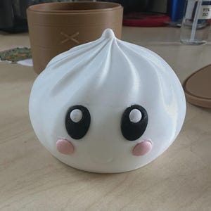3D Printed Squishy Dumpling Toy | Kawaii Bao Bun Stress Relief Fidget Companion