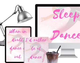30 Printable Dance Posters / Inspirational Dance Quotes / Dance Studio Wall Art Decor / Dance Teacher Gift / Dancer Gift set of 30