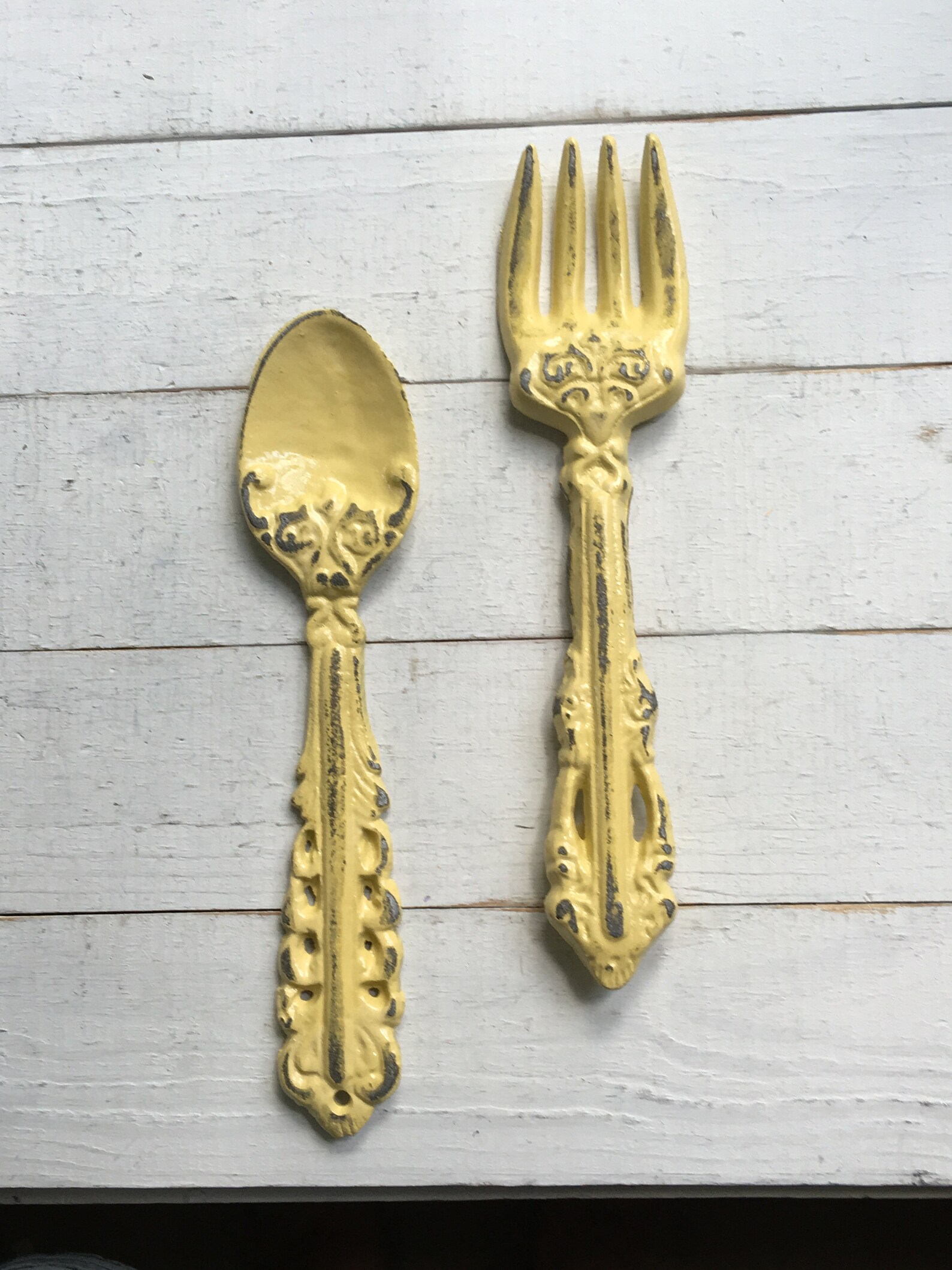 Kitchen Wall Decor utensil Wall Hangingtan With Cream Large Etsy