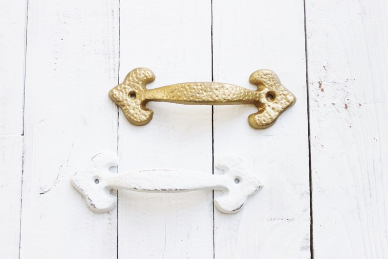 Fleur De Lis Cabinet Pull Loft Style Barn Door Pull Home Fixtures