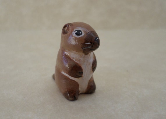 groundhog figurine