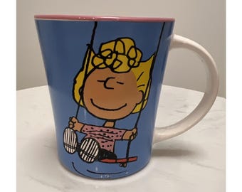 Peanuts Sally  Life Goes On  Coffee Mug By Gibson Overseas Charlie Brown Snoopy