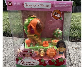 Set de muñecas Strawberry Shortcake Berry Cute Houses Orange Blossom Acres (Nuevo en caja)