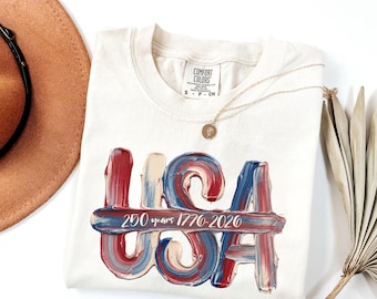 USA 250th Birthday Shirt, Semi Quincentennial Tee, 4th of July Gift