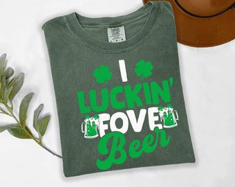 Funny St Patricks Day Beer Shirt, Irish Drinking Tee