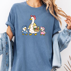 Mama Duckling Shirt: Vintage Style Cottagecore Motherhood Tee image 10