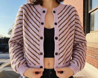 Cardigan Crochet Pattern, Crochet Cardigan Tutorial, Crochet Wool Cardigan, Pauline Crochet Cardigan Women Crochet Gift Handmade