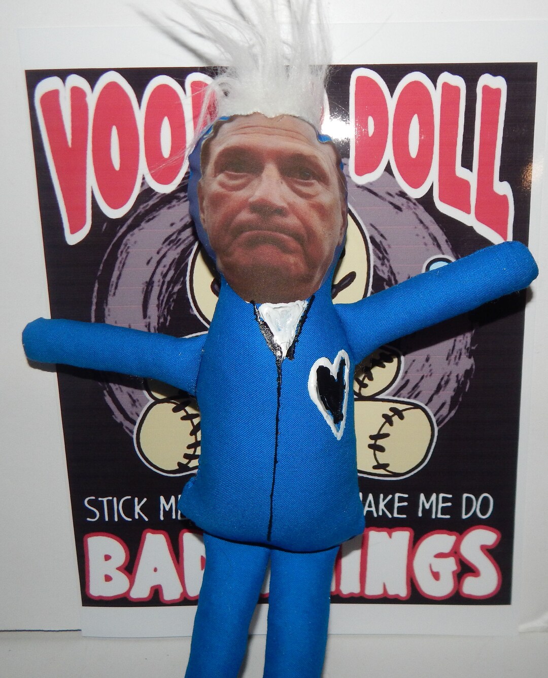 Samul Voooo Handmade Justice Samuel Alito Voodoo Doll With Skull Pins – Supreme ...