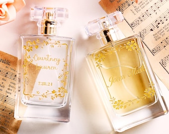 Personalized Perfume Bottle with Engraved Name, Refillable Perfume Bottle for Woman, Bridesmaid Gifts, Gift for Mother of the Bride,Keepsake