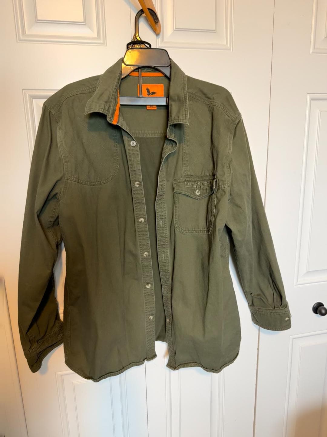 Chemise De Pêche Field & Stream Homme XL – Ivoire, Manches Courtes, Légère