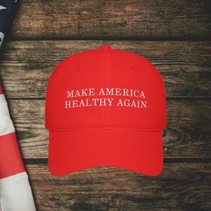 Make America Healthy Again Hat, Pro Health Hat Robert Kennedy Jr Hat, MAHA Cap, Political Cap, Activist Hat, Protest