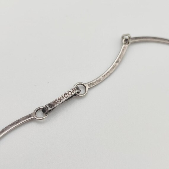 ヴィンテージ 925 スターリングシルバー アステカスタイル ネックレス