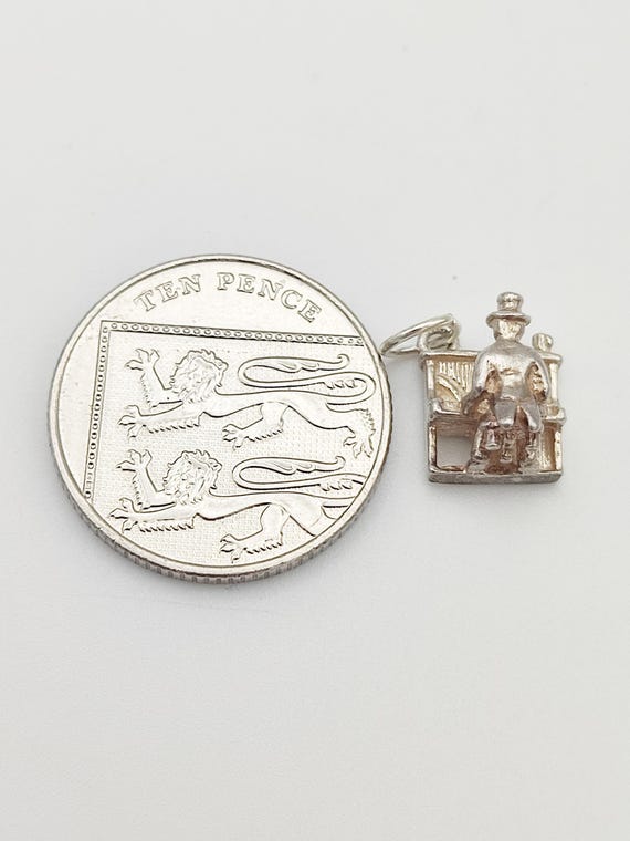 Vintage 925 Sterling Silver Pianist Charm Grand Piano Player Music Lover Pendant Bracelet Necklace Jewellery Gift View 4