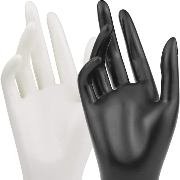 Jewelry Display Female Mannequin Hands White Black u choose store fair display