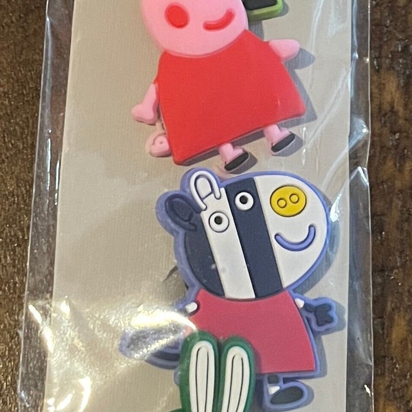 Peppa  Croc Charms Shoe clips