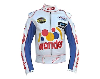 Handmade Ricky Bobby Wonder Bread Jacket – Talladega Nights Racing Jacket