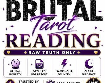 Lectura de Tarot Brutal / Misma Hora, Perspectivas Psíquicas Sinceras