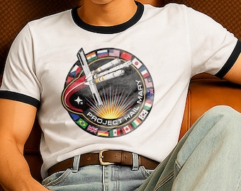 Project Hail Mary Ringer Tee 2026, Ryan Gosling Wear Ringer T-shirt