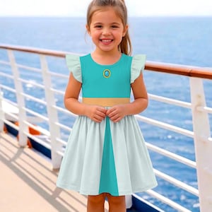 wendy blue dress in Vista Size:U(32–36) Wendy moves like magic 3 Anos Dresses Long Sleeve Bardot A