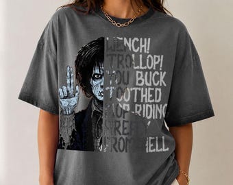 Billy Butcherson Gradient Washed Oversize T-Shirt, Hocus Pocus Graphic Shirt, Disney Halloween Shirt