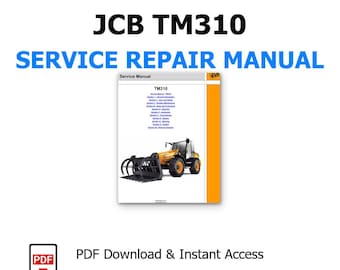 Onderhoudshandleiding JCB TM310 pdf downloaden, reparatiegids en onderhoud downloaden