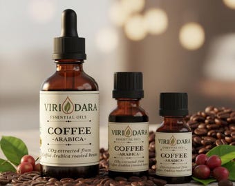 Organic Coffee ~Arabica~ Essential Oil – 100% Pure & Natural – Free Shipping