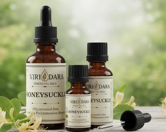 Organic Honeysuckle Essential Oil – 100% Pure & Natural – Free Shipping