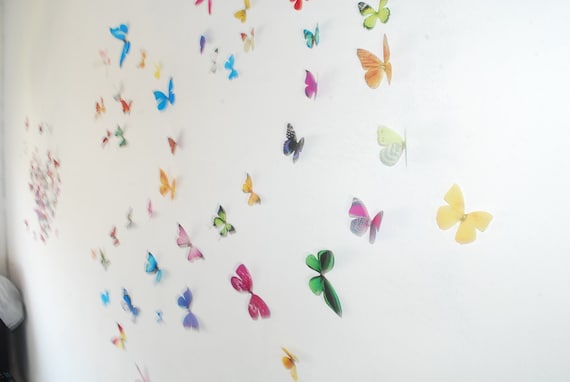 3D Butterflies, Set of 20