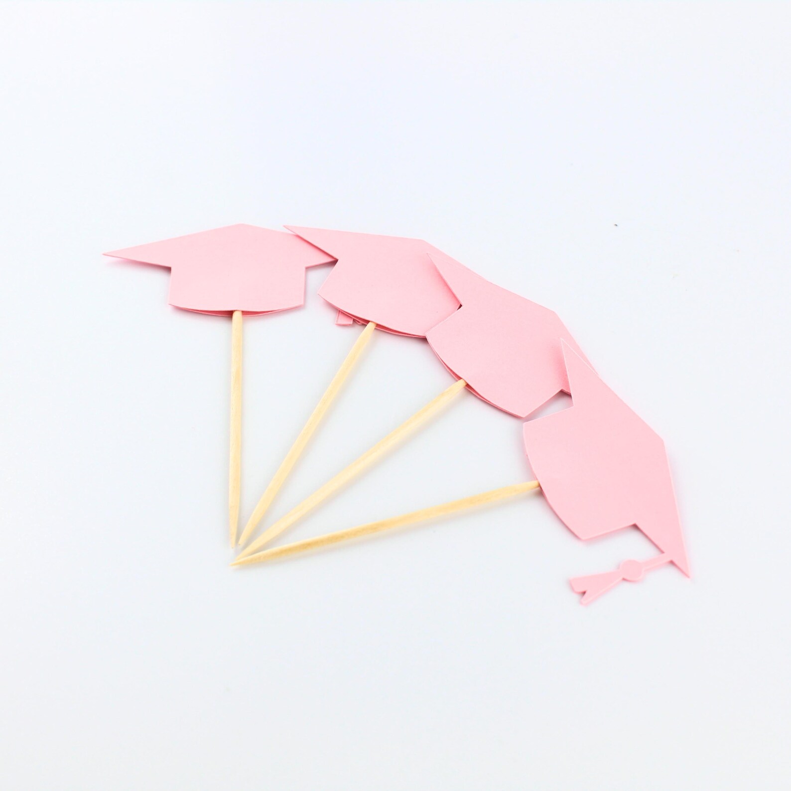 Many Toppers Graduation Cap Cupcake Toppers - Many Colors - Food Picks - 2026 ...