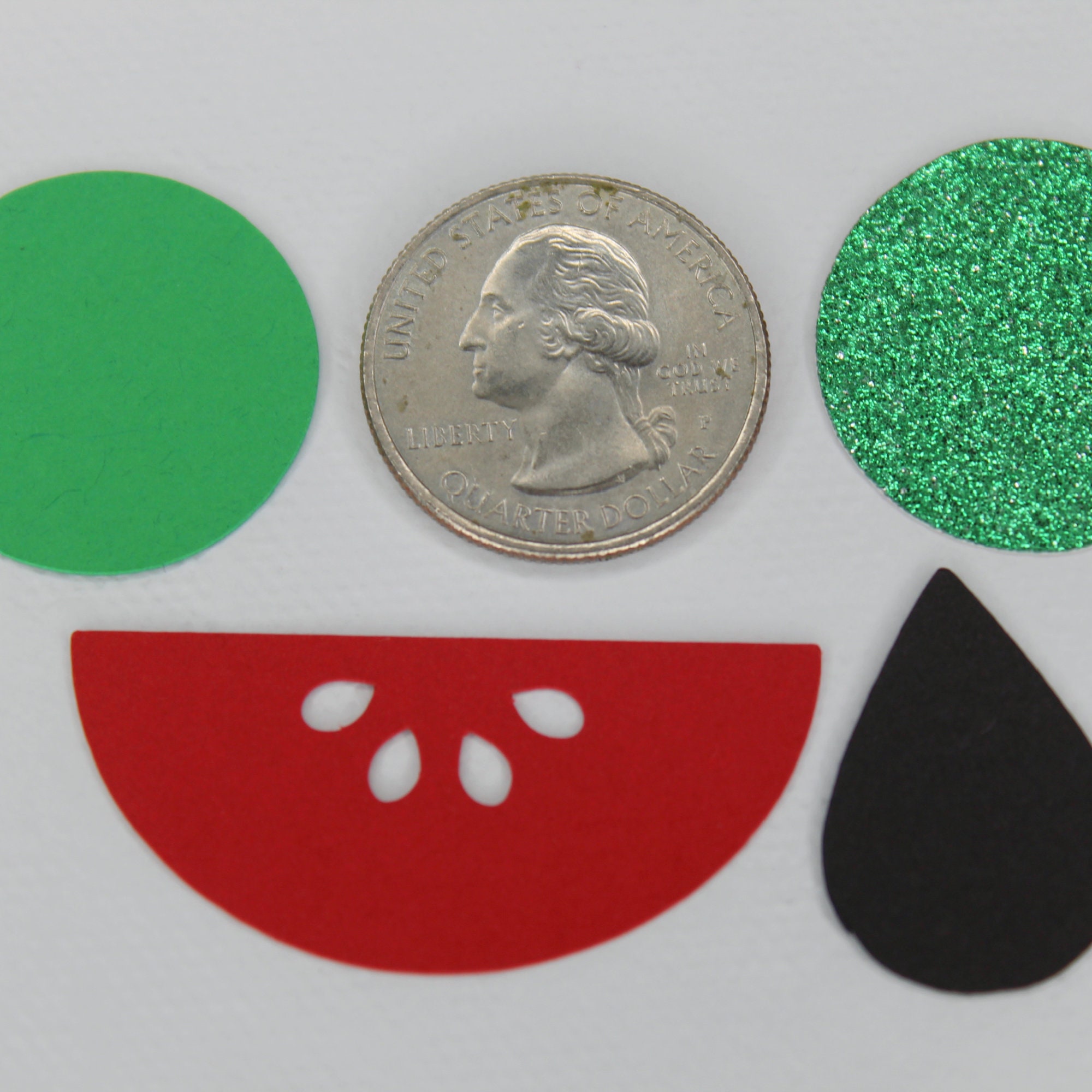 One in a melon birthday confetti, watermelon confetti, one in a melon decorations – Pink Mango Print Co