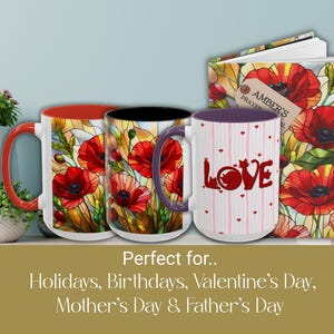 Cat Lover Mug, Cat Mom Mug, Cat Dad Gift, Cat Lover Gift, Ceramic Coffee Cup, Valentine Cat Gift image 4