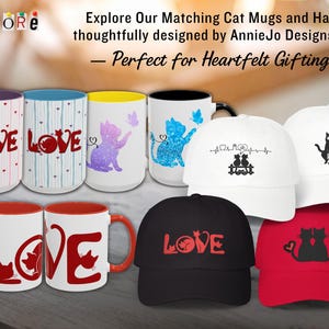 Cat Lover Mug, Cat Mom Mug, Cat Dad Gift, Cat Lover Gift, Ceramic Coffee Cup, Valentine Cat Gift image 14