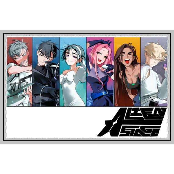 ALNST Rug, Alien Stage Rug - Dorm Room, Bedroom, Fans of Anime