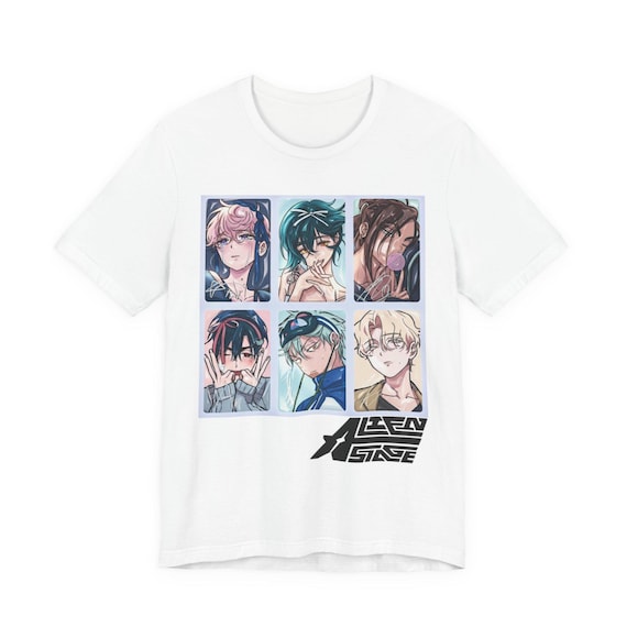 ALNST Alien Stage Band Tshirt - Till, Evan, Sua, Mizi, Hyuna, Luka