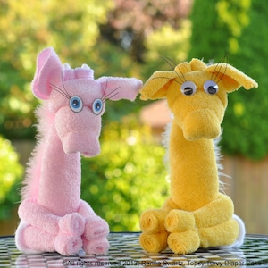 Baby Washcloth Giraffe, WashAgami ™, Washcloth AnimalsPDF and Instructional Video