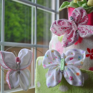 Baby Washcloth Butterfly, WashAgami ™, Diaper Cake Topper How To Video Sale image 4